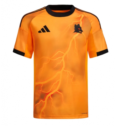 Koszulka piłkarska AS Roma Gianluca Mancini #23 Koszulka Wyjazdowej 2025-26 Krótki Rękaw 2 Koszulka piłkarska AS Roma Gianluca Mancini #23 Koszulka Wyjazdowej 2025-26 Krótki Rękaw