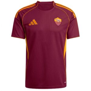Koszulka piłkarska AS Roma Koszulka Podstawowej 2025-26 Krótki Rękaw Koszulka piłkarska AS Roma Koszulka Podstawowej 2025-26 Krótki Rękaw