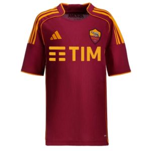 Koszulka piłkarska AS Roma Koszulka Podstawowej damskie 2025-26 Krótki Rękaw