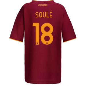 Koszulka piłkarska AS Roma Matias Soule #18 Koszulka Podstawowej damskie 2025-26 Krótki Rękaw