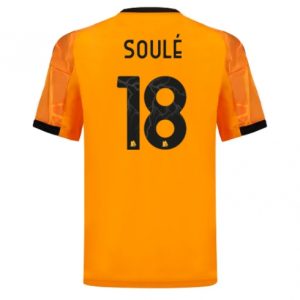 Koszulka piłkarska AS Roma Matias Soule #18 Koszulka Wyjazdowej 2025-26 Krótki Rękaw