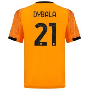 Koszulka piłkarska AS Roma Paulo Dybala #21 Koszulka Wyjazdowej 2025-26 Krótki Rękaw