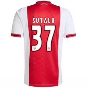 Koszulka piłkarska Ajax Josip Sutalo #37 Koszulka Podstawowej 2025-26 Krótki Rękaw