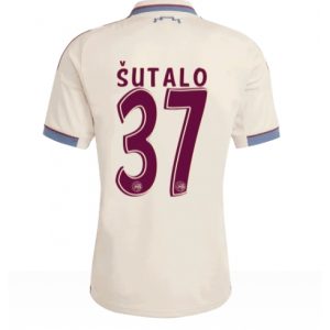 Koszulka piłkarska Ajax Josip Sutalo #37 Koszulka Trzeciej 2025-26 Krótki Rękaw