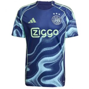 Koszulka piłkarska Ajax Koszulka Wyjazdowej 2025-26 Krótki Rękaw