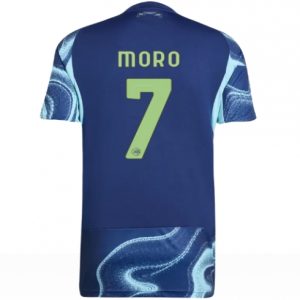 Koszulka piłkarska Ajax Raul Moro #7 Koszulka Wyjazdowej 2025-26 Krótki Rękaw