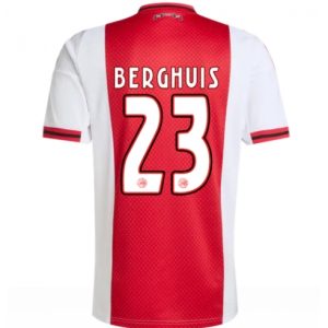 Koszulka piłkarska Ajax Steven Berghuis #23 Koszulka Podstawowej 2025-26 Krótki Rękaw