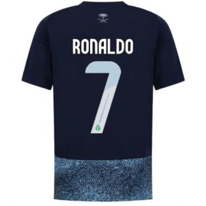 Koszulka piłkarska Al-Nassr Cristiano Ronaldo #7 Koszulka Wyjazdowej 2025-26 Krótki Rękaw
