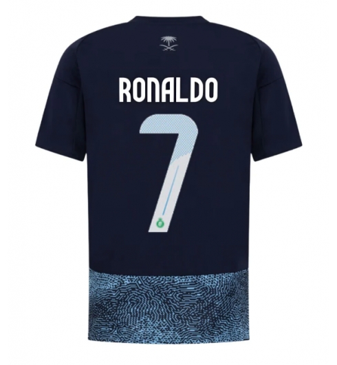 Koszulka piłkarska Al-Nassr Cristiano Ronaldo #7 Koszulka Wyjazdowej 2025-26 Krótki Rękaw Koszulka piłkarska Al-Nassr Cristiano Ronaldo #7 Koszulka Wyjazdowej 2025-26 Krótki Rękaw