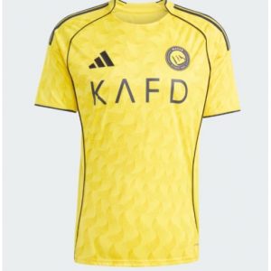 Koszulka piłkarska Al-Nassr Koszulka Podstawowej 2025-26 Krótki Rękaw Koszulka piłkarska Al-Nassr Koszulka Podstawowej 2025-26 Krótki Rękaw