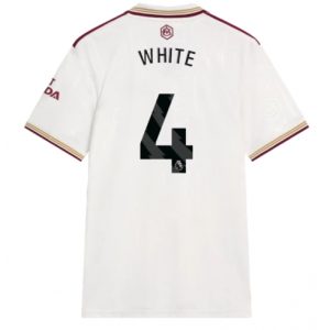 Koszulka piłkarska Arsenal Ben White #4 Koszulka Trzeciej 2025-26 Krótki Rękaw