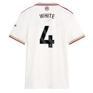 Koszulka piłkarska Arsenal Ben White #4 Koszulka Trzeciej damskie 2025-26 Krótki Rękaw