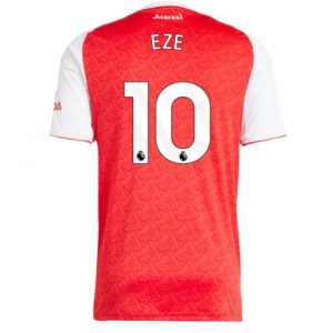 Koszulka piłkarska Arsenal Eberechi Eze #10 Koszulka Podstawowej 2025-26 Krótki Rękaw