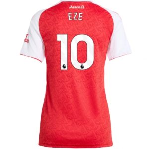 Koszulka piłkarska Arsenal Eberechi Eze #10 Koszulka Podstawowej damskie 2025-26 Krótki Rękaw