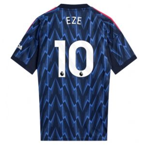 Koszulka piłkarska Arsenal Eberechi Eze #10 Koszulka Wyjazdowej 2025-26 Krótki Rękaw