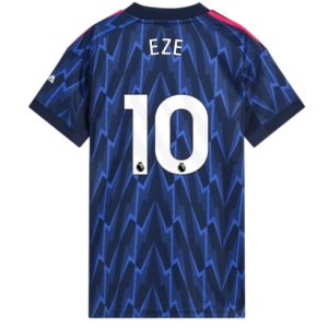 Koszulka piłkarska Arsenal Eberechi Eze #10 Koszulka Wyjazdowej damskie 2025-26 Krótki Rękaw