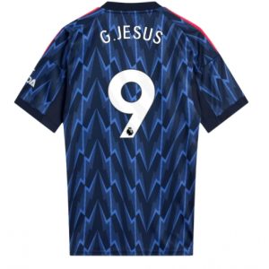 Koszulka piłkarska Arsenal Gabriel Jesus #9 Koszulka Wyjazdowej 2025-26 Krótki Rękaw