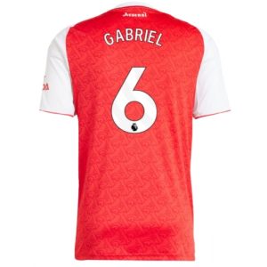 Koszulka piłkarska Arsenal Gabriel Magalhaes #6 Koszulka Podstawowej 2025-26 Krótki Rękaw