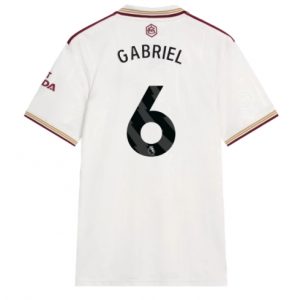 Koszulka piłkarska Arsenal Gabriel Magalhaes #6 Koszulka Trzeciej 2025-26 Krótki Rękaw