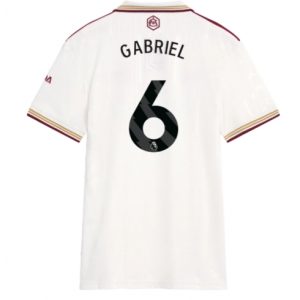 Koszulka piłkarska Arsenal Gabriel Magalhaes #6 Koszulka Trzeciej damskie 2025-26 Krótki Rękaw