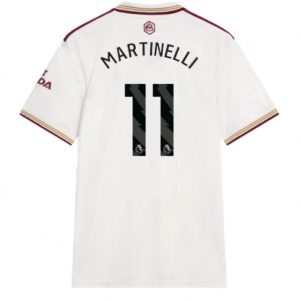Koszulka piłkarska Arsenal Gabriel Martinelli #11 Koszulka Trzeciej 2025-26 Krótki Rękaw