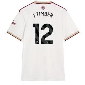 Koszulka piłkarska Arsenal Jurrien Timber #12 Koszulka Trzeciej 2025-26 Krótki Rękaw