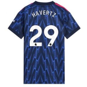 Koszulka piłkarska Arsenal Kai Havertz #29 Koszulka Wyjazdowej damskie 2025-26 Krótki Rękaw