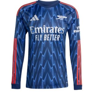 Koszulka piłkarska Arsenal Koszulka Wyjazdowej 2025-26 Długi Rękaw