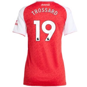 Koszulka piłkarska Arsenal Leandro Trossard #19 Koszulka Podstawowej damskie 2025-26 Krótki Rękaw