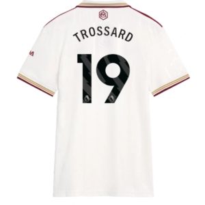 Koszulka piłkarska Arsenal Leandro Trossard #19 Koszulka Trzeciej damskie 2025-26 Krótki Rękaw
