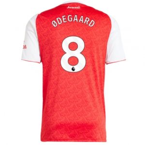 Koszulka piłkarska Arsenal Martin Odegaard #8 Koszulka Podstawowej 2025-26 Krótki Rękaw