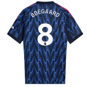 Koszulka piłkarska Arsenal Martin Odegaard #8 Koszulka Wyjazdowej 2025-26 Krótki Rękaw