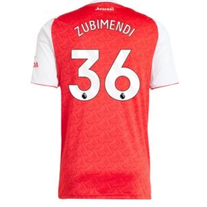 Koszulka piłkarska Arsenal Martin Zubimendi #36 Koszulka Podstawowej 2025-26 Krótki Rękaw