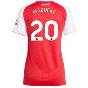 Koszulka piłkarska Arsenal Noni Madueke #20 Koszulka Podstawowej damskie 2025-26 Krótki Rękaw