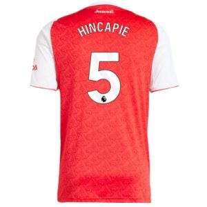 Koszulka piłkarska Arsenal Piero Hincapie #5 Koszulka Podstawowej 2025-26 Krótki Rękaw