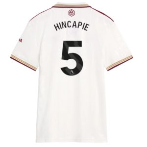 Koszulka piłkarska Arsenal Piero Hincapie #5 Koszulka Trzeciej damskie 2025-26 Krótki Rękaw