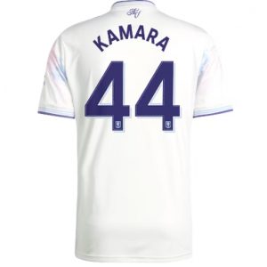 Koszulka piłkarska Aston Villa Boubacar Kamara #44 Koszulka Trzeciej 2025-26 Krótki Rękaw