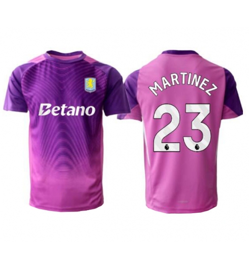 Koszulka piłkarska Aston Villa Emiliano Martinez #23 Bramkarskie Koszulka Trzeciej 2025-26 Krótki Rękaw Koszulka piłkarska Aston Villa Emiliano Martinez #23 Bramkarskie Koszulka Trzeciej 2025-26 Krótki Rękaw