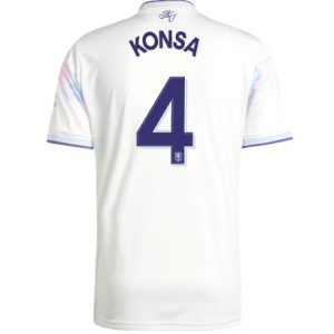 Koszulka piłkarska Aston Villa Ezri Konsa #4 Koszulka Trzeciej 2025-26 Krótki Rękaw