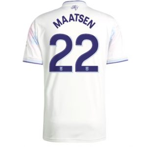 Koszulka piłkarska Aston Villa Ian Maatsen #22 Koszulka Trzeciej 2025-26 Krótki Rękaw