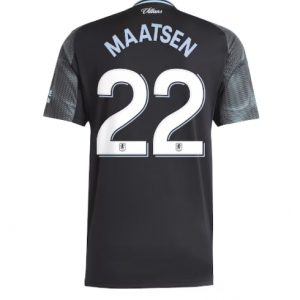 Koszulka piłkarska Aston Villa Ian Maatsen #22 Koszulka Wyjazdowej 2025-26 Krótki Rękaw