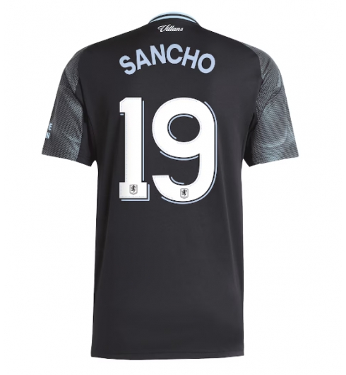 Koszulka piłkarska Aston Villa Jadon Sancho #19 Koszulka Wyjazdowej 2025-26 Krótki Rękaw Koszulka piłkarska Aston Villa Jadon Sancho #19 Koszulka Wyjazdowej 2025-26 Krótki Rękaw