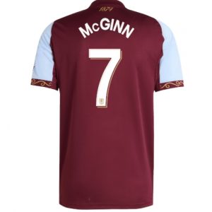 Koszulka piłkarska Aston Villa John McGinn #7 Koszulka Podstawowej 2025-26 Krótki Rękaw Koszulka piłkarska Aston Villa John McGinn #7 Koszulka Podstawowej 2025-26 Krótki Rękaw