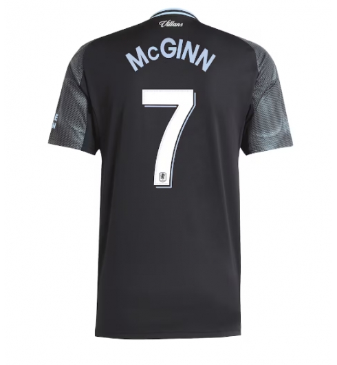 Koszulka piłkarska Aston Villa John McGinn #7 Koszulka Wyjazdowej 2025-26 Krótki Rękaw Koszulka piłkarska Aston Villa John McGinn #7 Koszulka Wyjazdowej 2025-26 Krótki Rękaw
