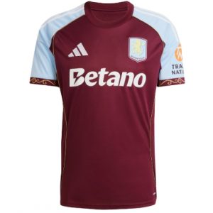 Koszulka piłkarska Aston Villa Koszulka Podstawowej 2025-26 Krótki Rękaw