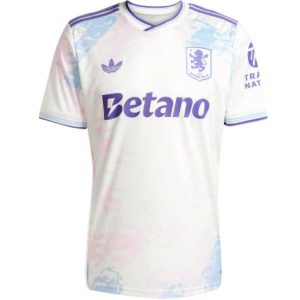 Koszulka piłkarska Aston Villa Koszulka Trzeciej 2025-26 Krótki Rękaw Koszulka piłkarska Aston Villa Koszulka Trzeciej 2025-26 Krótki Rękaw