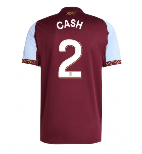 Koszulka piłkarska Aston Villa Matty Cash #2 Koszulka Podstawowej 2025-26 Krótki Rękaw Koszulka piłkarska Aston Villa Matty Cash #2 Koszulka Podstawowej 2025-26 Krótki Rękaw