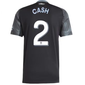 Koszulka piłkarska Aston Villa Matty Cash #2 Koszulka Wyjazdowej 2025-26 Krótki Rękaw