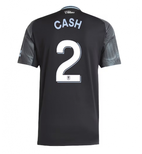 Koszulka piłkarska Aston Villa Matty Cash #2 Koszulka Wyjazdowej 2025-26 Krótki Rękaw Koszulka piłkarska Aston Villa Matty Cash #2 Koszulka Wyjazdowej 2025-26 Krótki Rękaw