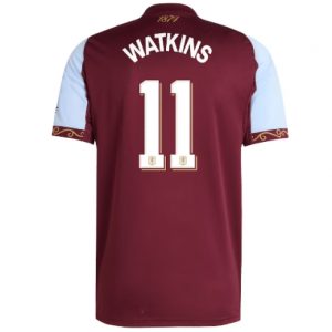 Koszulka piłkarska Aston Villa Ollie Watkins #11 Koszulka Podstawowej 2025-26 Krótki Rękaw